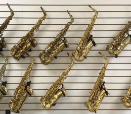 Yamaha saxophones MADE IN JAPAN for students